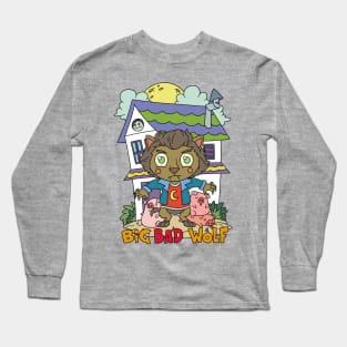 Big Bad Wolf Halloween Gift Long Sleeve T-Shirt